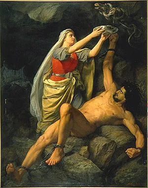 Loki Loki et Sigyn