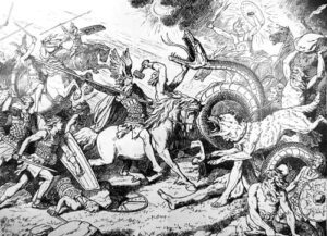 Vigrid Ragnarok Ragnarök, histoire de fin du monde de la mythologie nordique