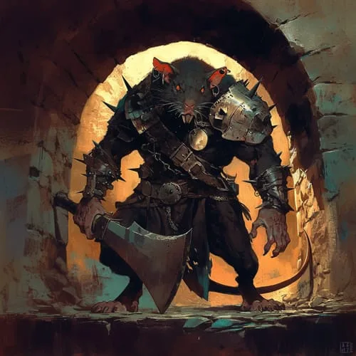 Les skavens ou hommes-rats Skaven ou homme-rat