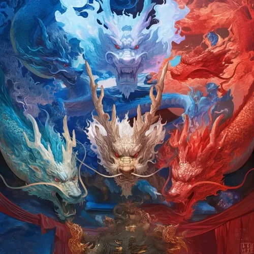 Susanoo ou Susanoo-no-Mikoto Yamata-no-Orochi