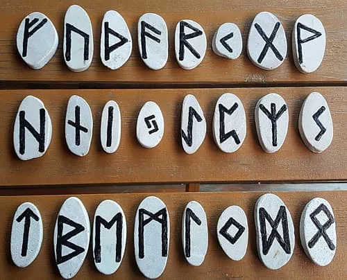 L'alphabet runique ou futhark Alphabet runique, vieux futhark