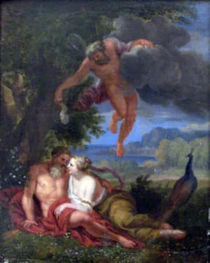 Hypnos, Zeus (Jupiter) et Héra (Junon)