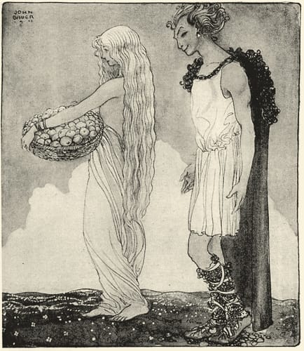 Idunn et Loki